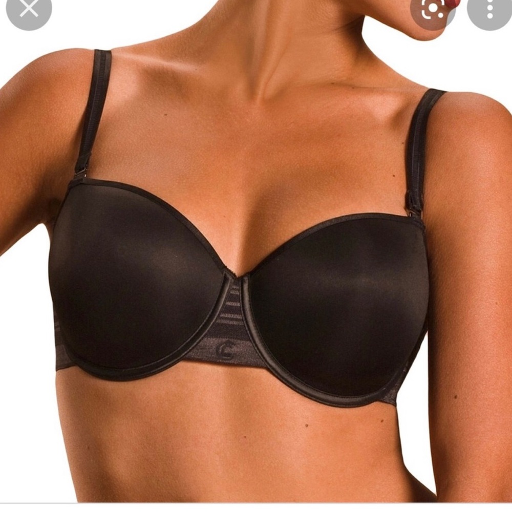 Chantelle Bra Pure Memory Foam T-shirt Bra Underwire Lined Bra Size 34B
